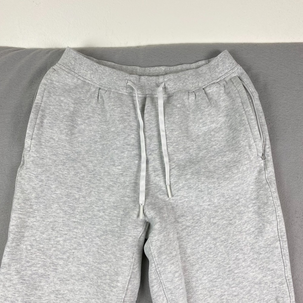 Lululemon Jogger Mens M Gray Steady State Training Sweatpants Shorter Gym - Picture 2 of 15